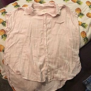 Stripped button down American Eagle top
